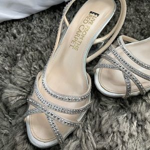 E! Live from the Red Carpet Silver Heels